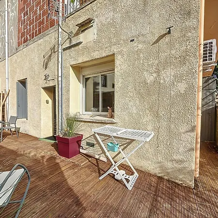 F2 Climatise Avec Terrasse A 100m Des Thermes Et Du Centre De - Fr-1-451-201 * Lamalou-les-Bains